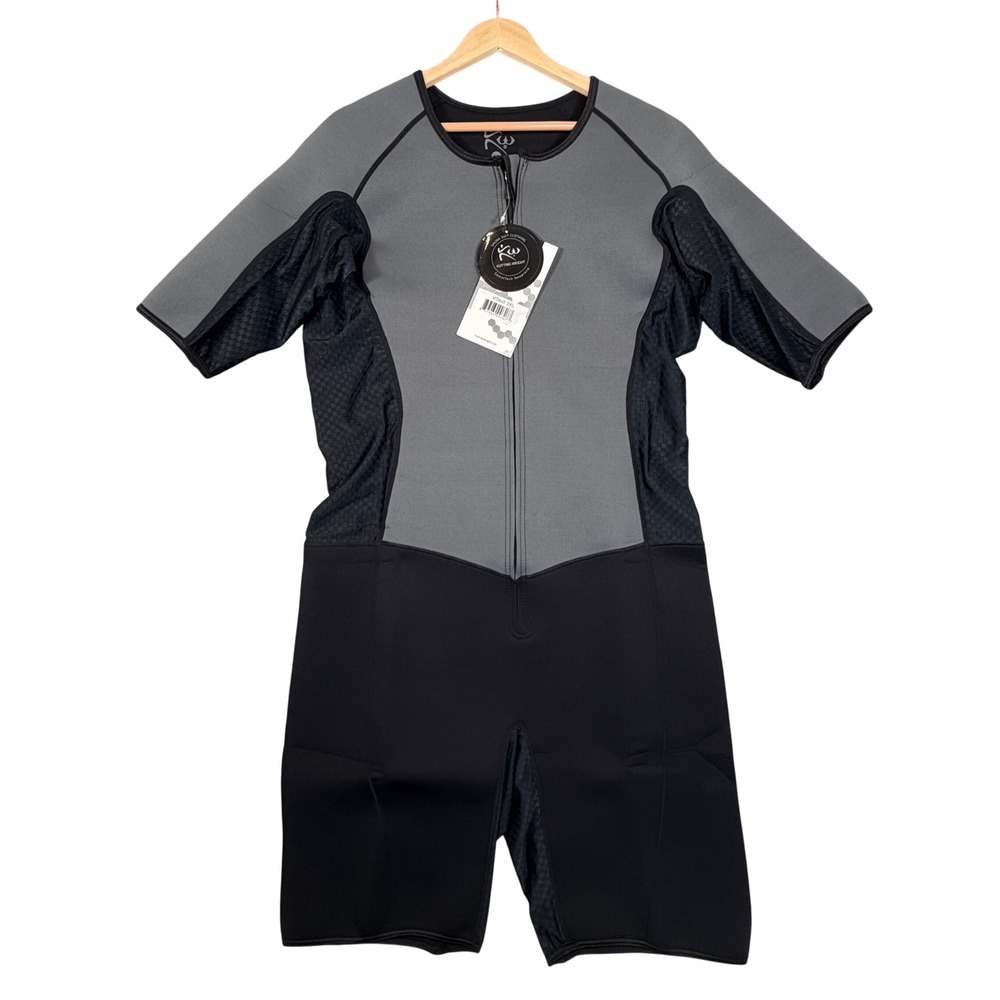 Kutting Weight V3suit Sauna Suit Men's 3XL NEW Gray Black SweatTech Neoprene